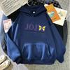 Jojo's Bizarre Adventure Unisex Anime Hoodie: Hip Hop Casual Pullover