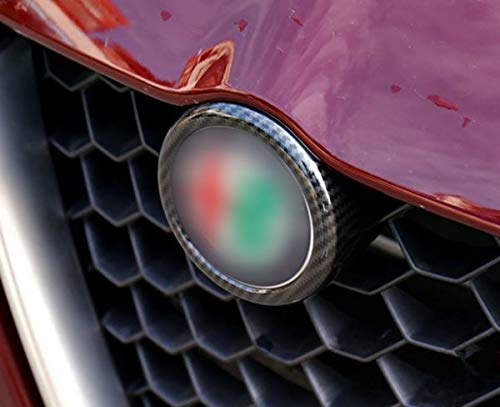 Декоративное кольцо-крышка переднего значка для Alfa Romeo Giulia