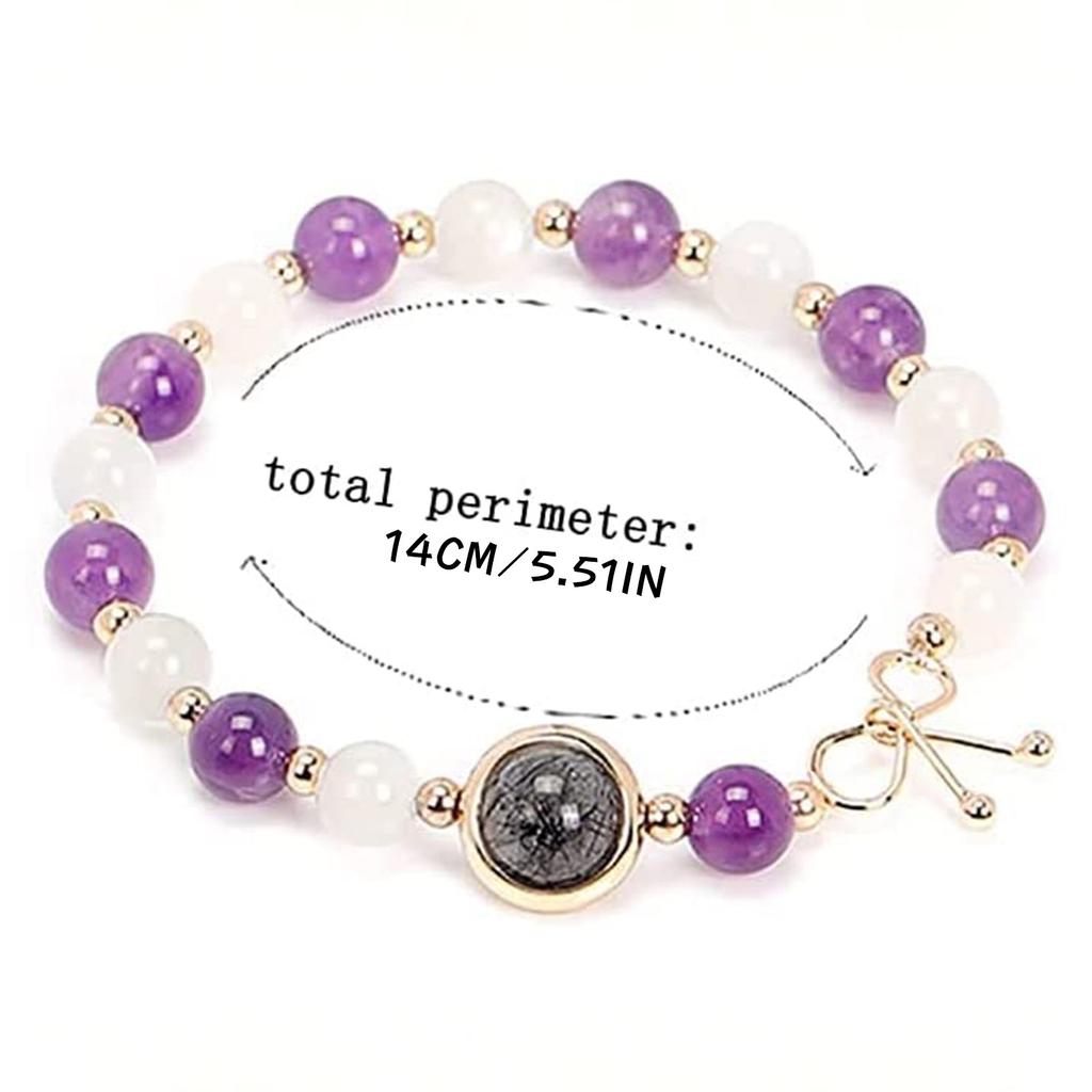 Здоровый браслет с аметистом Браслет с аметистом подходит для похудения женщин