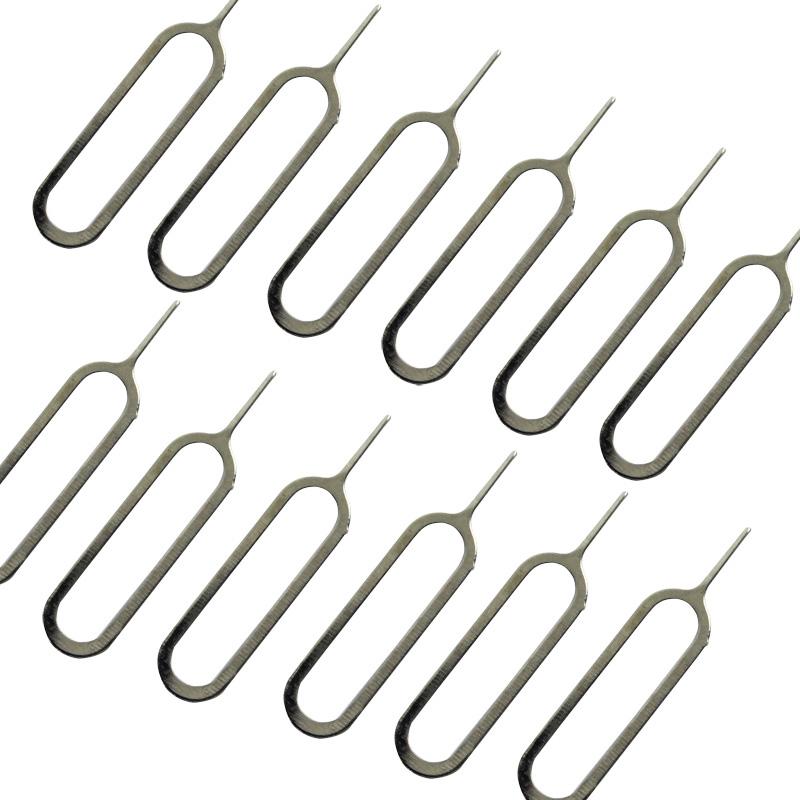 10 шт./компл., выталкиватель высокого качества, устройство для удаления лотка для iPhone, универсальный штифт для удаления карт для мобильного телефона, применимый к Android, популярный ювелирный аксессуар