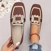 Женские туфли на плоской подошве, модные повседневные туфли на плоской подошве, дышащие мокасины, кроссовки для ходьбы на открытом воздухе, женские удобные классические туфли, Zapatos De Mujer