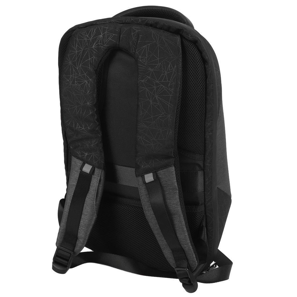 Рюкзак для ноутбука Многофункциональный USB-зарядка Противоугонная водонепроницаемая серая компьютерная сумка для мужчин