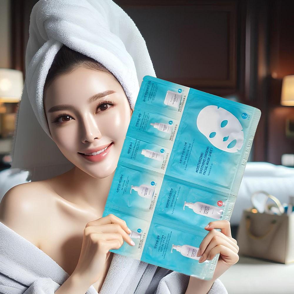 Дорожный косметический набор, 8 видов туалетных принадлежностей, 3 комплекта