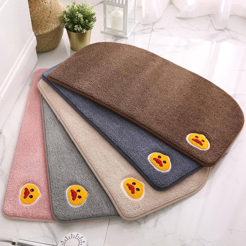 Коврики для ванной Нескользящий Впитывающий ковер Прихожая Туалетный коврик Входной коврик