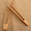 Bamboo Toast Tongs for Cooking Food Clips Bacon Bread Tongs Kitchen Tongs