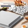 50pcs Square Aluminum Foil Paper Disposable Tin Foil Paper New Kitchen Baking Tool  Barbecue