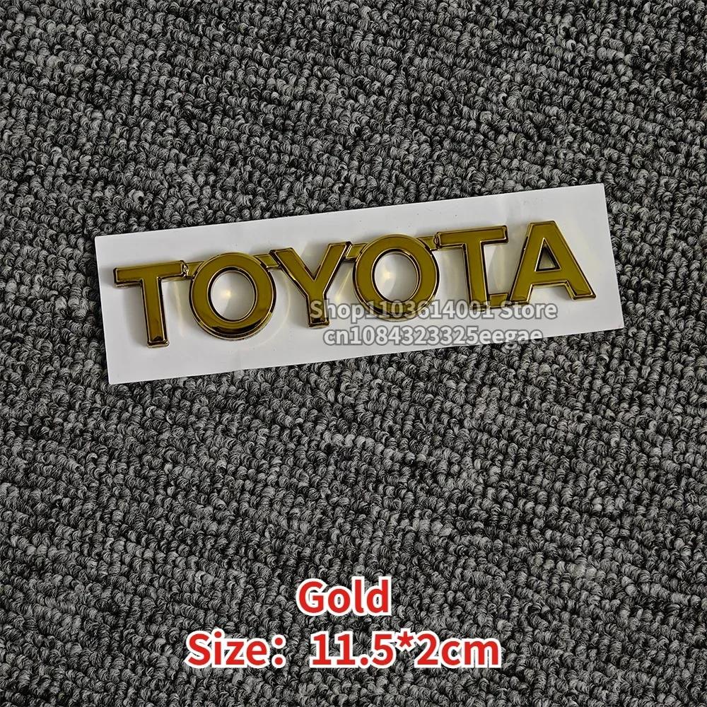 Задний значок-буква на багажник для замены Toyota RAV4 Corolla Camry Prado REIZ CHR 86 Avalon Highlander Verso Tacoma