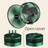 Mini Portable Desk Fan Foldaway Table Fan USB Rechargeable Pedestal Standing Floor Fan Lightweight Telescopic Fan Adjustable Height Fan