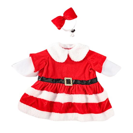 Рождественский наряд для гуся Костюм гуся Санта-Клауса Одежда для рождественского гуся для 23" цементных или пластиковых гусей Декор для лужайки и сада