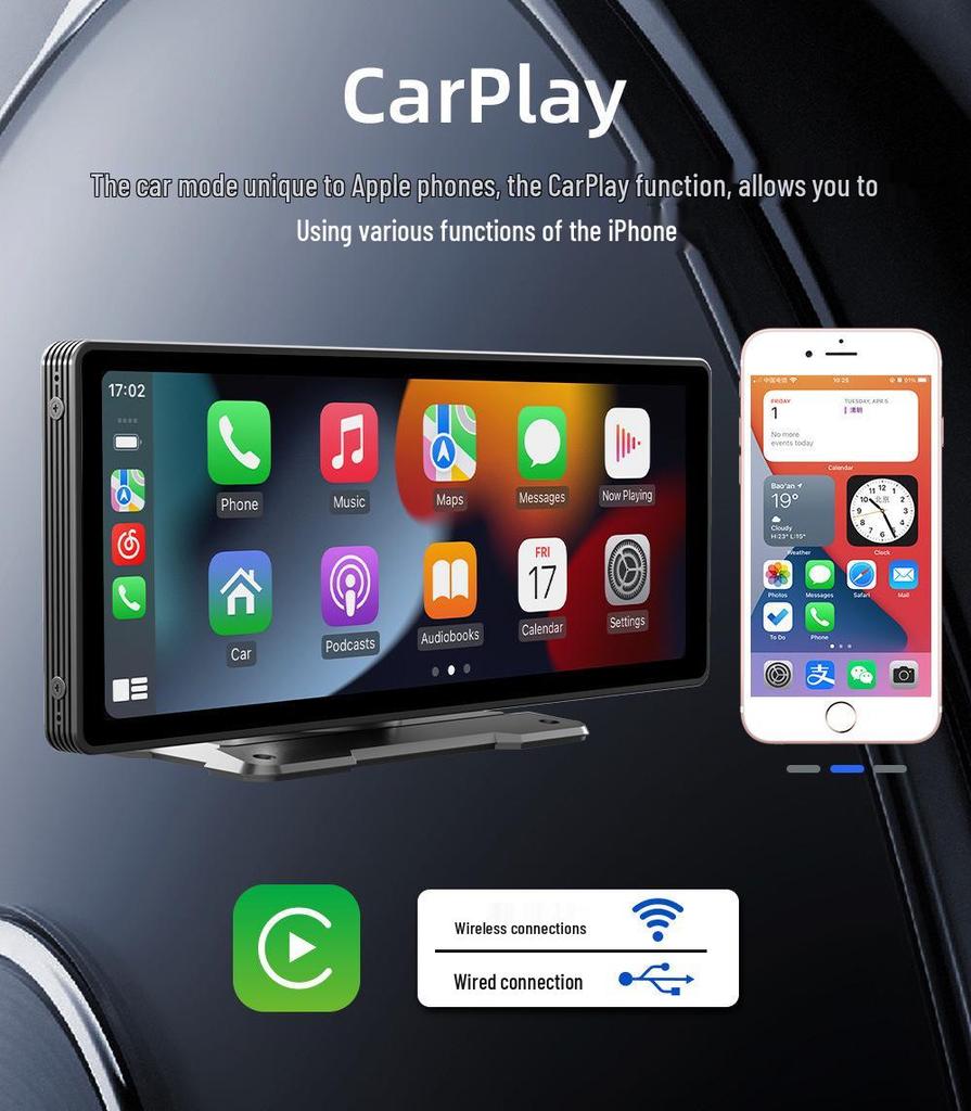 10,26-дюймовый умный CarPlay навигатор Bluetooth Android MP5-плеер