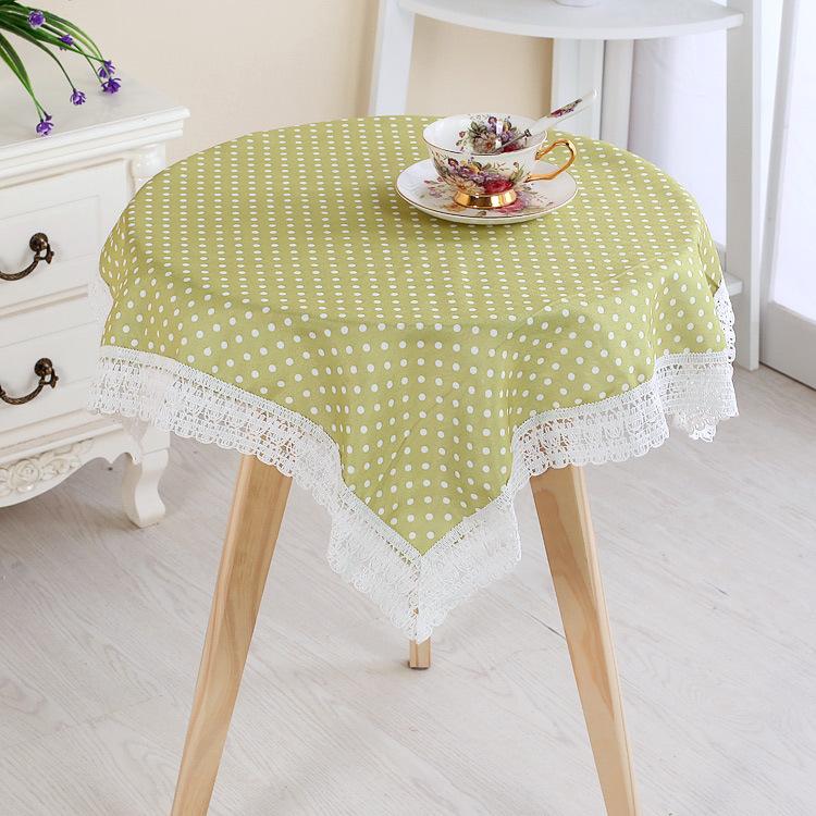 Круглая кружевная скатерть для столовой, украшение для обеденного стола, аксессуары, украшение для чайного стола, прямоугольная крышка для стола для кухни