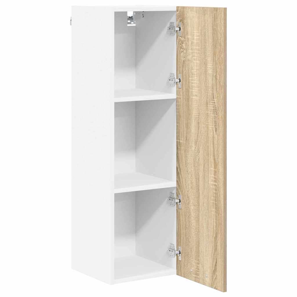 Hanging Cabinet Sonoma Oak Finish 30 x 31 x 100 cm Particleboard