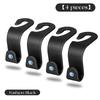 XMZSA1 Car Seat Headrest Hook For Volkswagen VW Scirocco Jetta Beetle Golf 4 5 6 mk8 Passat Polo B5 Tiguan Backrest Hanger Storage Hook