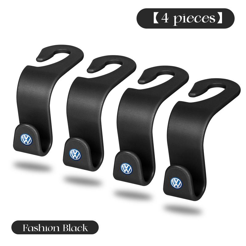 XMZSA1 Car Seat Headrest Hook For Volkswagen VW Scirocco Jetta Beetle Golf 4 5 6 mk8 Passat Polo B5 Tiguan Backrest Hanger Storage Hook