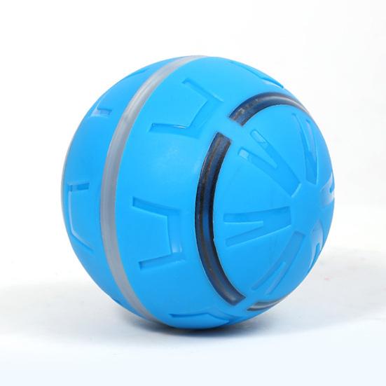 Электрическая игрушка для собак «катящийся мяч», умный автоматический прыгающий мяч со светодиодной подсветкой, интерактивная сенсорная активация, движущаяся игрушка для маленьких и средних собак