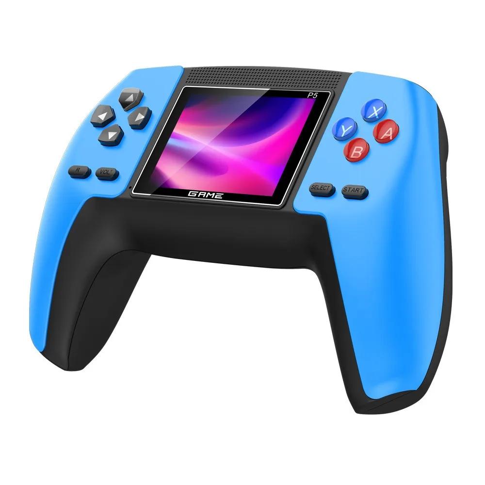 Игровая консоль P5 Портативная со встроенными 520 играми Игровая консоль Контроллер 2,4-дюймовый ЖК-дисплей Ностальгическая Классическая Ретро Мини Портативная игровая консоль