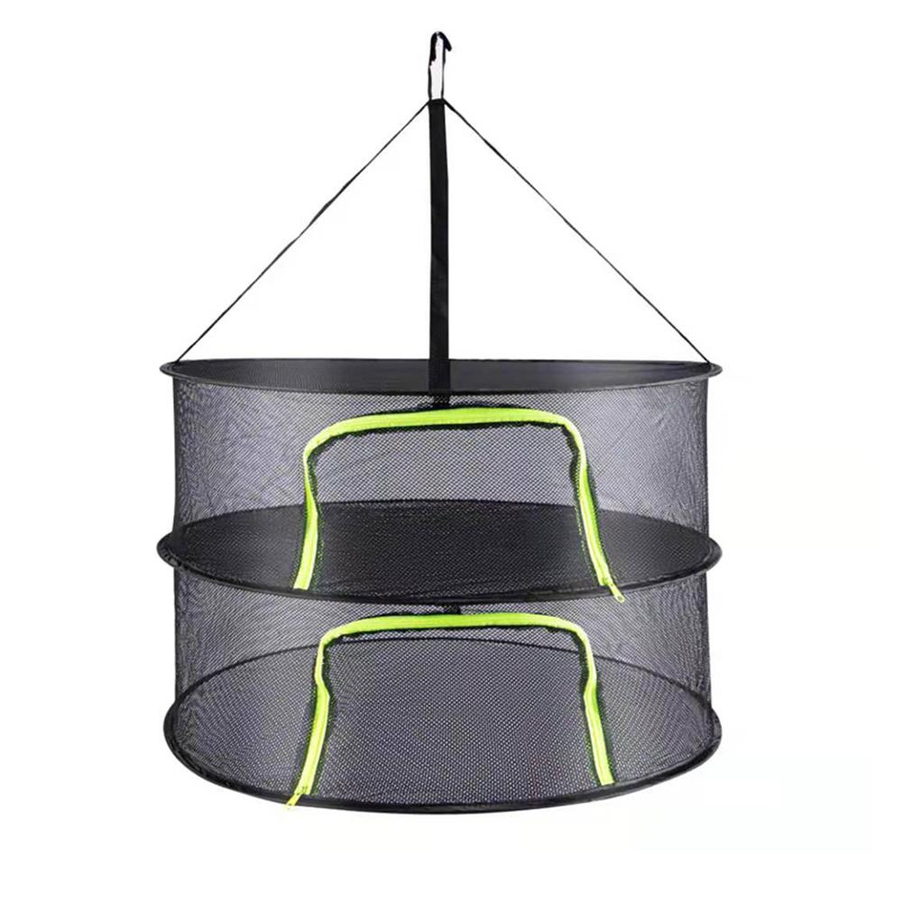 2-8-слойная сетка для сушки трав, подвесная корзина для рыбы, складная сушилка, сумка для сушки овощей и трав
