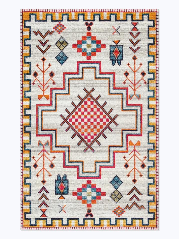 Retro Non Slip Washable Large Area Rug For Bedroom Living Room Soft Comfortable Home Decor Floor Mat