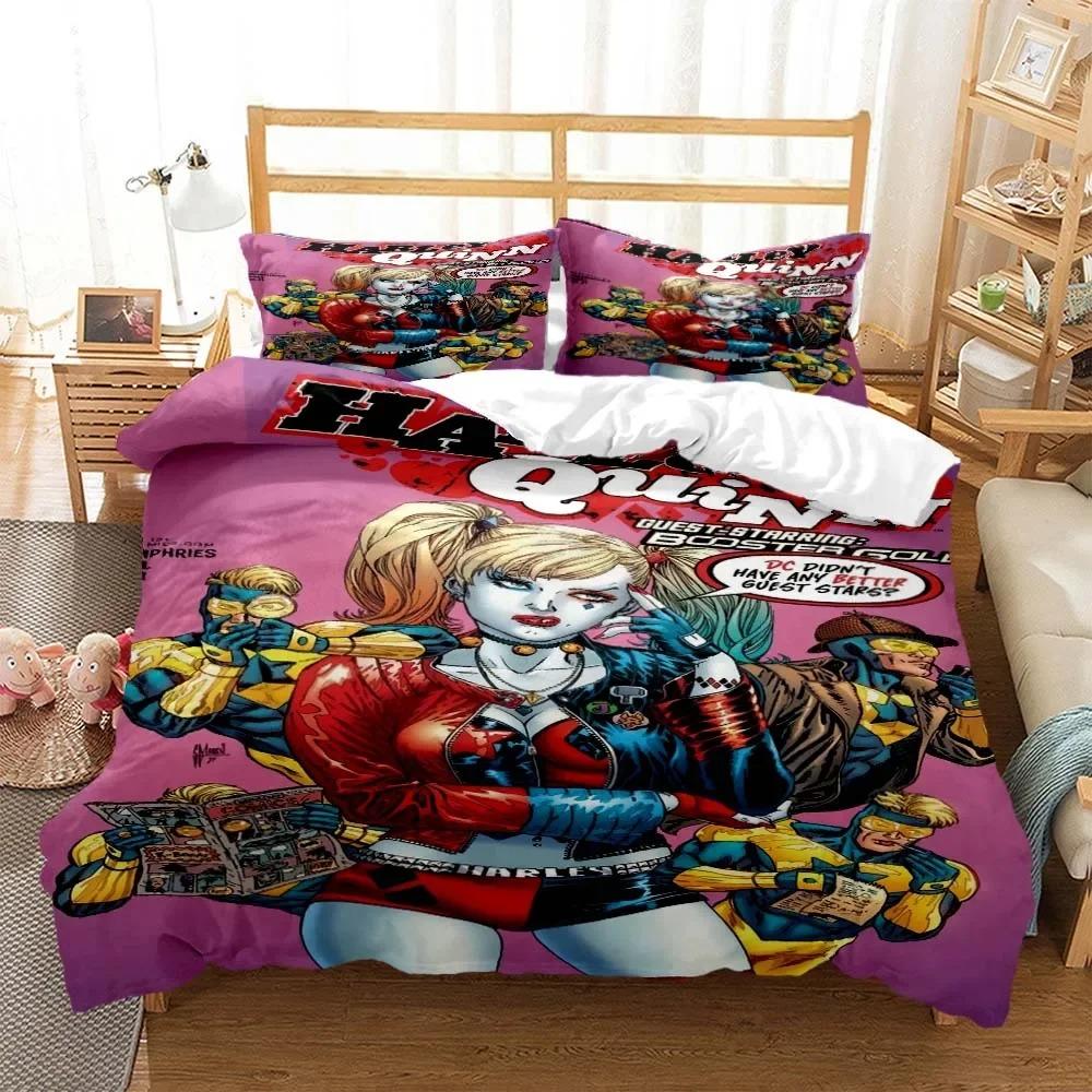 Ugly Girl Digital Print Polyester Bedding Sets Child Kids Covers Boys Bed Linen Set For Teens Bedding Set Bed Comforter Set