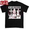 Ретро Футболка с коротким рукавом унисекс Nailbomb Band Все размеры F072