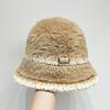 Autumn and Winter Women's Striped Hat Women's Fisherman Hat Versatile and Fashionable Knitted Fisherman Hat
