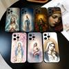 Чехол для телефона Kind B-Blessed V-Virgin M-Mary Силиконовый Мягкий Для IPhone 17 16 15 14 13 12 11 X XR Plus Pro Max Plus