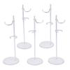 5Pcs Doll Holding Stands Dollhouse Adjust Universal Doll Display Rack Transparent Racks Mannequin Model Stand Doll Dress Support
