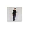 Undershirt, 100% Cotton, 1 Pack, Hanes T-Shirt KURO Crew Neck Long Sleeve T-Shirt, Men's Innerwear,