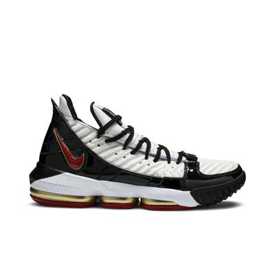 LeBron 16 'Remix' (унисекс) Белые / Черные-Космический Красный Баскетбольные Кроссовки CD2451 101