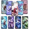 Genshin Impact Ganyu Yae Miko Phone Case For Samsung Galaxy A14 A73 A53 A71 A51 A31 A33 A22 A12 A21s A13 A32 A52s A72 A52 A23