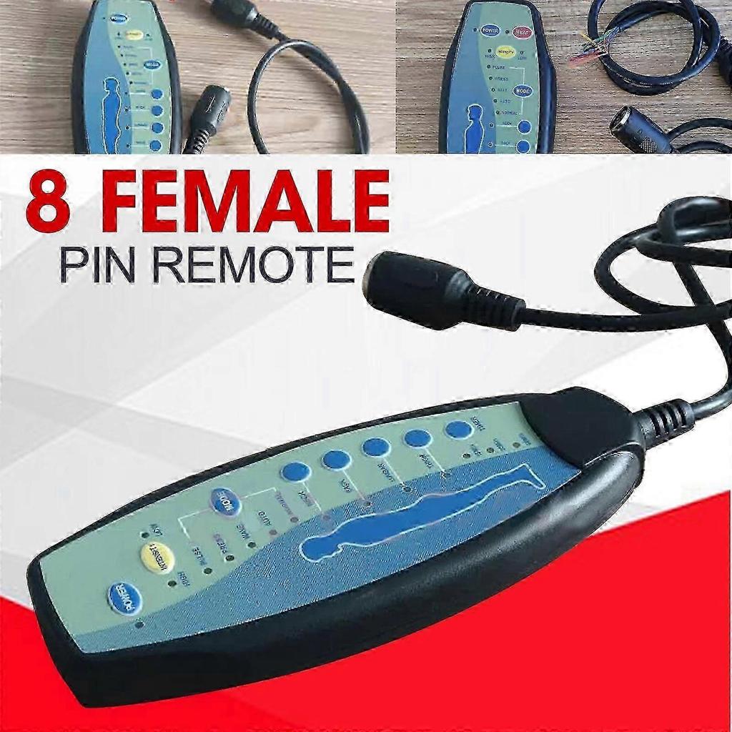 8 Female Pin Remote For Massage Power Lift Recliner Chair Hand Controller 12VD75