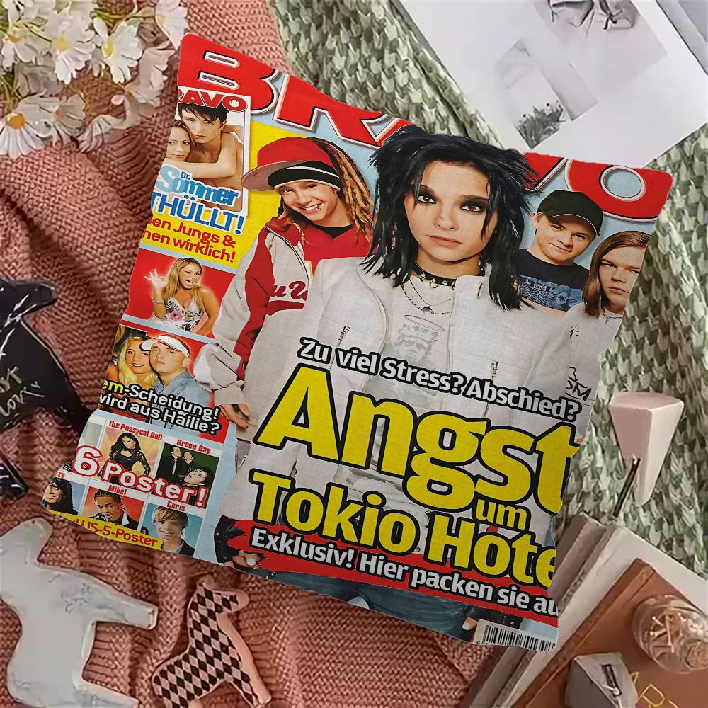 Подушка Singer T-Tokio H-Hotel Подарки Мебель для домашнего офиса Диван для спальни Чехол для подушки в машину 45x45см
