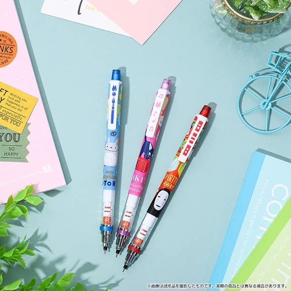 Набор механических карандашей Kurutoga с дизайном «Восемь миллионов богов», 0,5 мм (Механический карандаш, наклейка)