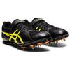 Asics Heatflat FR 7 Профессиональные кроссовки для легкой атлетики Унисекс Обувь Черный Желтый TTP526-002