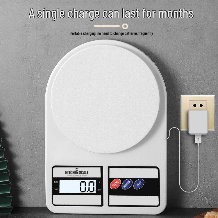 High-Precision Electronic Kitchen Scale for Accurate Baking and Food Weighing