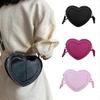 Cute Heart Shaped Handbag Multifunctional and Stylish Shoulder Bag for Everyday Use Perfect for Women  Pink