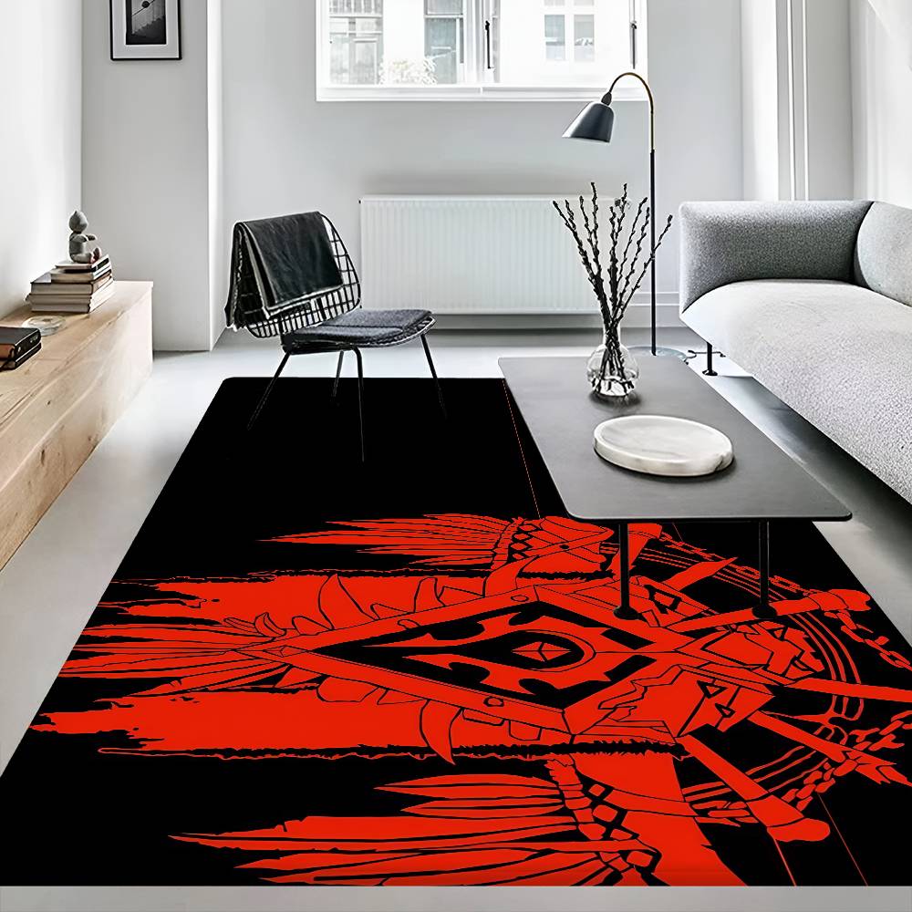 WOW Role Playing Game Room Mats Cheaper Anti-slip Modern Living Room Balcony Printed Household Carpets