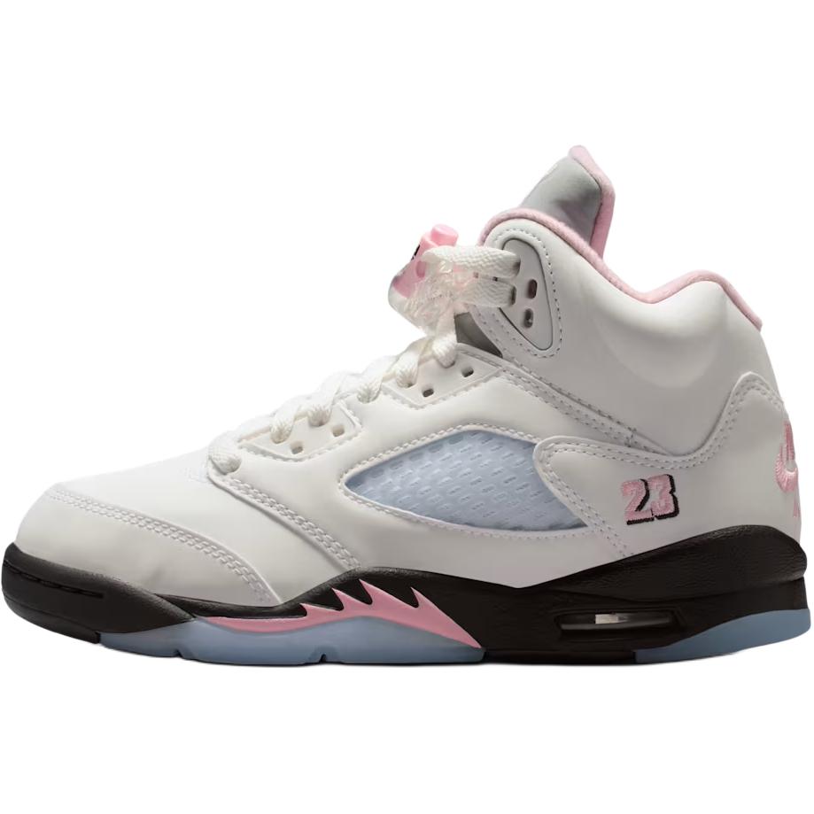 Jordan Детские баскетбольные кроссовки Air Jordan 5 Low Pink Унисекс HQ7980-102