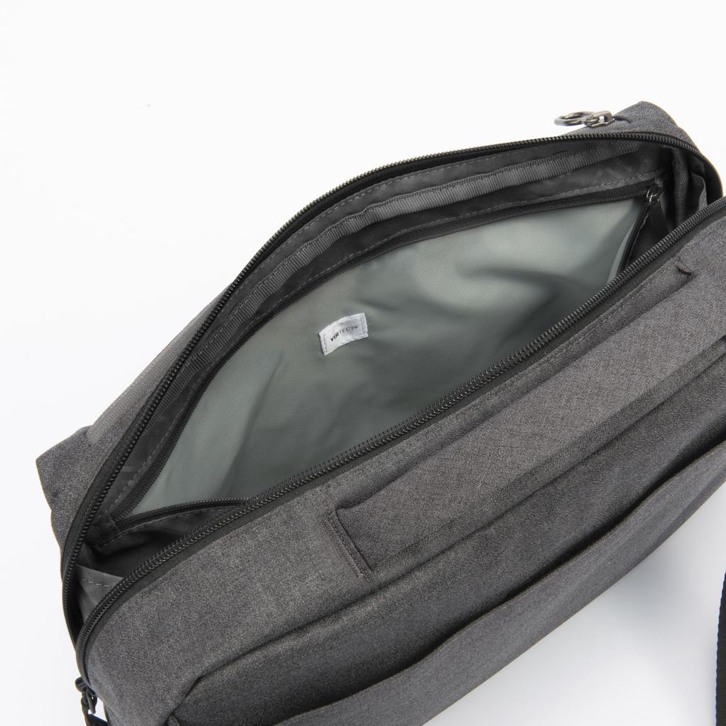 Body Bag Hoverlight 2 Pocket Can Hold 11 Inch Tablet Beige [Ace Gene] Men's Antibacterial/Antivirus No.67614