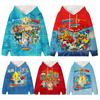 Superzings Hoodies Kazoom Kids 3D Print Hoodie Boys Girls Streetwear Sweatshirt Kids Harajuku Pullover Clothing