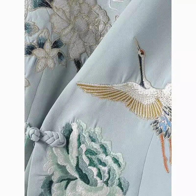 Темпераментный национальный ветровой жилет женский весенний продукт тяжелой промышленности Феникс вышивка жилет в китайском стиле женский