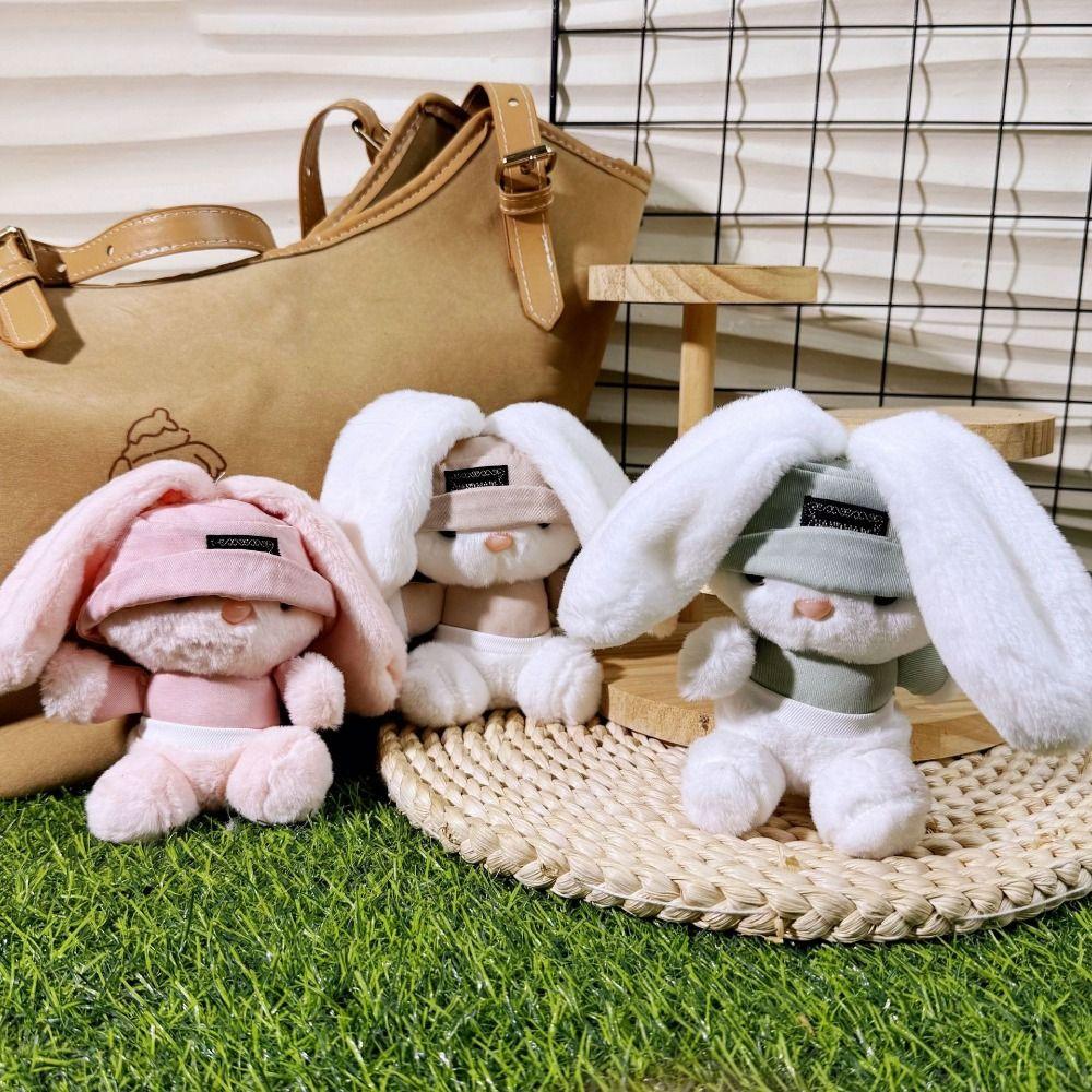 Plush Rabbit Plush Pendant Kawaii Backpack Pendant Keychain Doll Personal Collection
