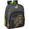 Школьный рюкзак - SAFTA - Черепашки-ниндзя - Удобный - Многофункциональный - В комплекте тележка