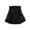 THE NORTH FACE Velvet Jackets Unisex Black Stand Collar Thickened NN4FL54D