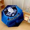 Автоматический 3-складной зонт Sheffield Wednesday FC, 8 ребер, ветрозащитный, складной, защита от солнца и дождя, для путешествий на открытом воздухе, для ежедневного использования