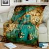 29 Style New Retro Marine Nautical Chart Compass Blanket,Soft Throw Blanket for Home Bedroom Bed Sofa Travel Office Cover Kids