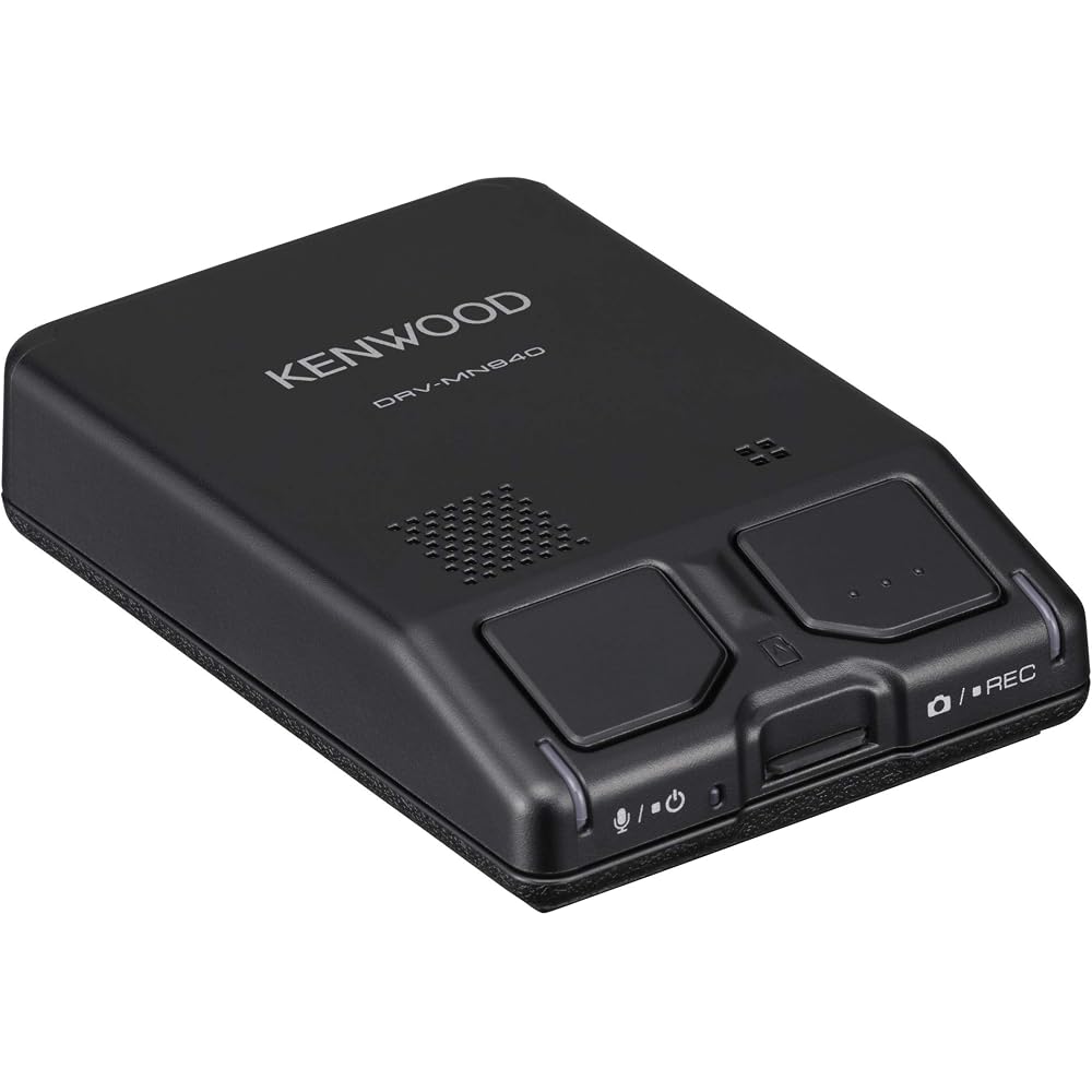 Kenwood DRV-MN940 Drive Recorder, HD High-Definition, Front and Rear, Compatible with SaiSoku Navigation System