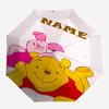 Personalized Name W-Winnie Print Umbrella - Automatic Open/Close, Eight-Rib Durable Frame, Automatic Folding Umbrella