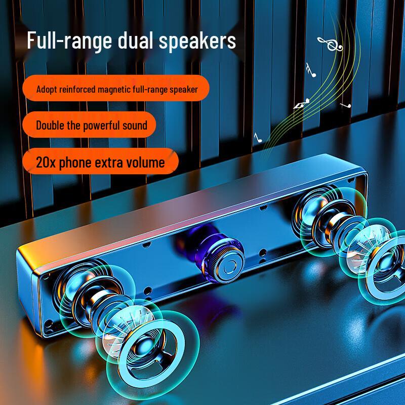 Проводная настольная звуковая панель Wanhuo с USB