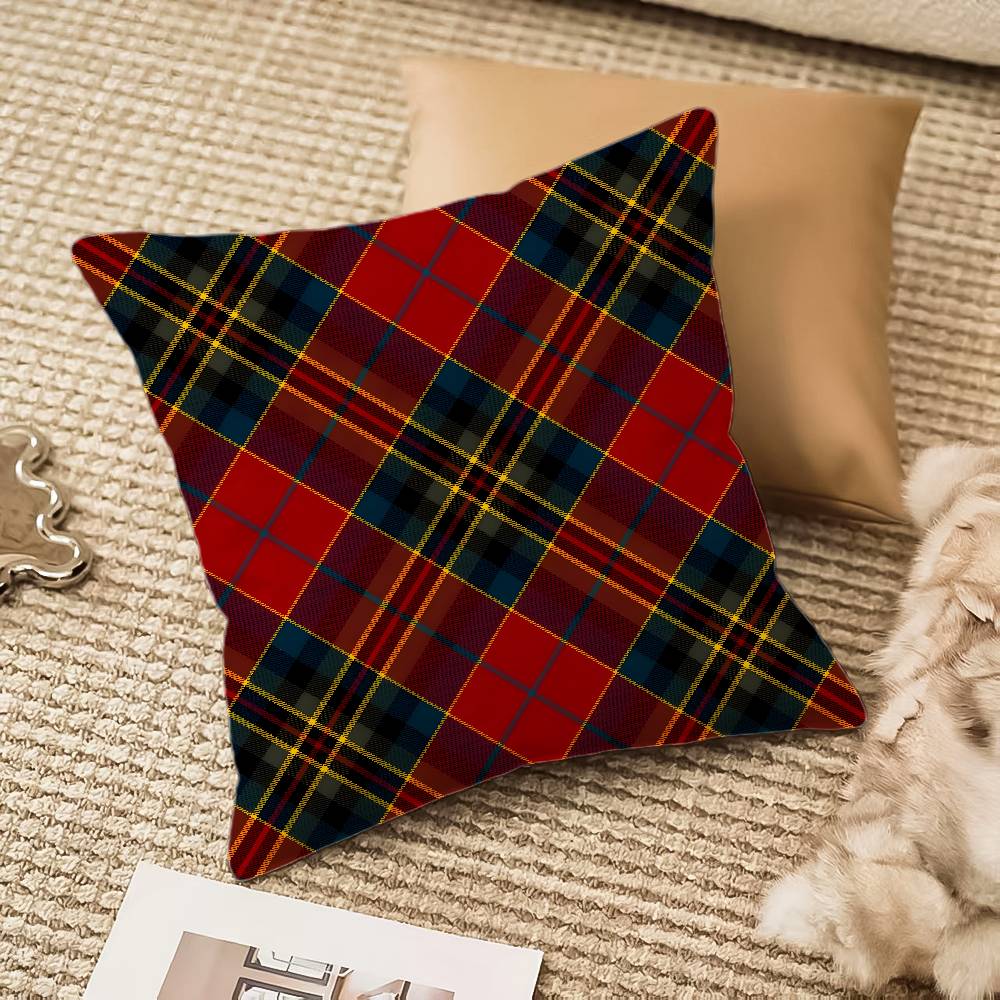 Наволочка «Маленькая рождественская радость» из шелковистого короткого плюша с потайной молнией, пылезащитная наволочка для диванной подушки